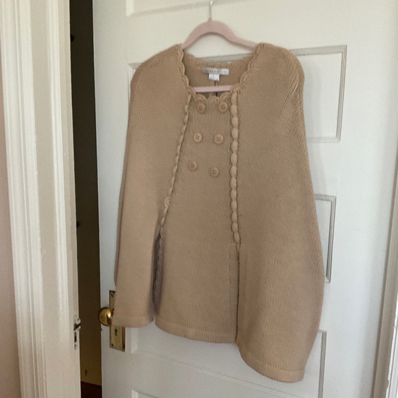 SUSANA MONACO Sweater Poncho - Picture 1 of 4